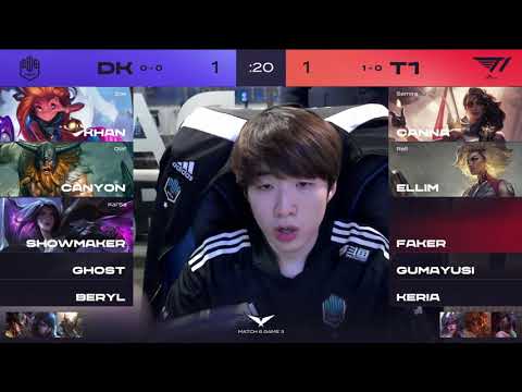 FAKER DODGES PRO MATCH IN LCK KEKW