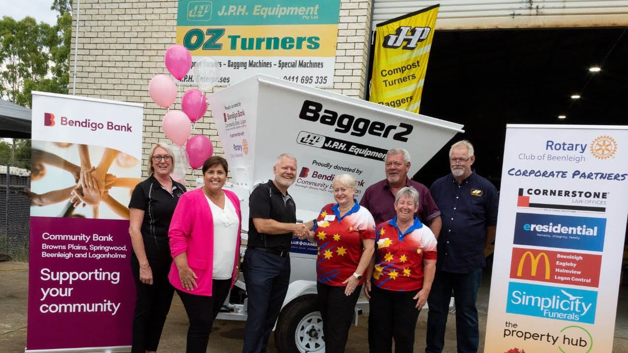 Community Bank Logan - Bagger Donation