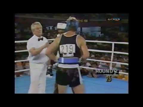 Evander Holyfield Disqualified 1984 Olympic Boxing