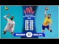 Legendary Match | France vs Brazil | Men's VNL 2018 (HD)