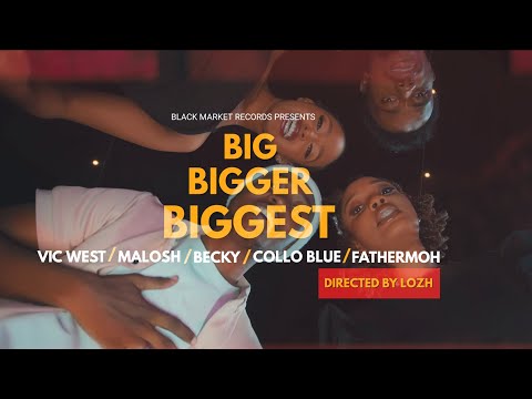 Vic West - Big Bigger Biggest ft. Malosh, Beckyy Colloblue & Fathermoh (Official Music Video)
