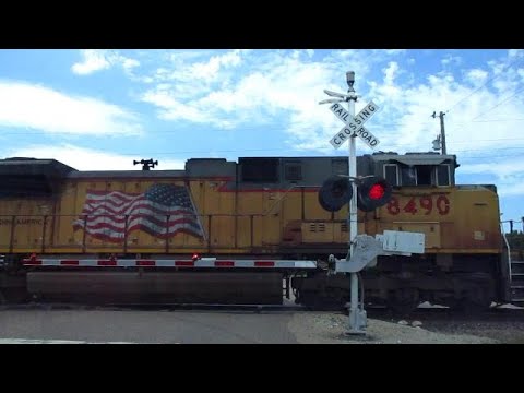 UP 8490 North MCBSS Filmed In Waterford Township MN (6-12-2020)