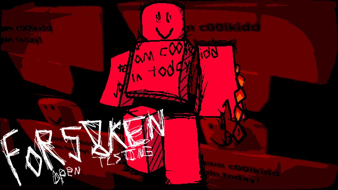 roblox forsaken early testing c001kidd