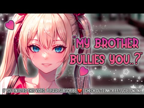 Your Bully's Sister Becomes Your Secret Lover 💗 | [audio rp] [f4m asmr] [Forbidden Love]