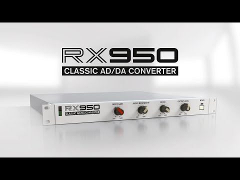 RX950 // Inphonik // Crunchy AD/DA Converter // Plugin // VST // AU // AAX