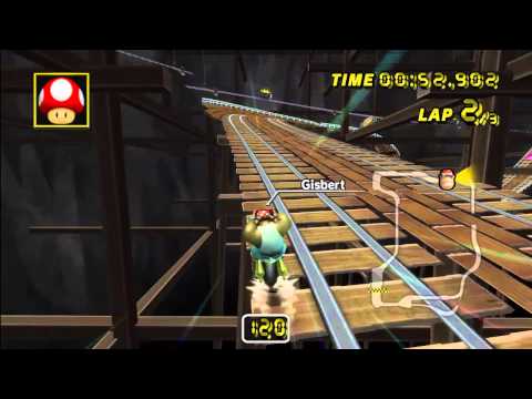 [MKW] TAS Wario's Gold Mine (No-Glitch) 01:49.851