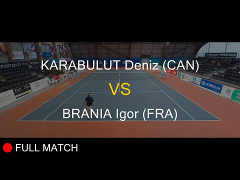 KARABULUT Deniz (CAN) VS BRANIA Igor (FRA) - Open Super 12 Auray 2023
