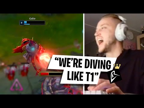 WE ARE DIVING LIKE T1