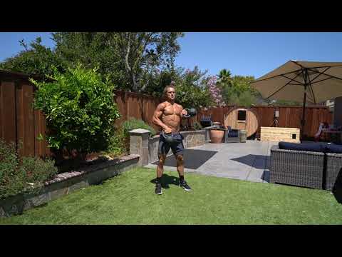 Alternating Kettlebell Gorilla Clean