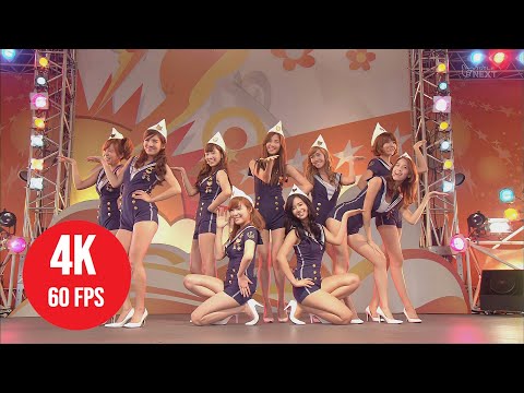 [ 4K LIVE ] Girls' Generation -  Genie + Gee [ 101106 Fuji Next TV (Odaiba Mezamashi Live) ]