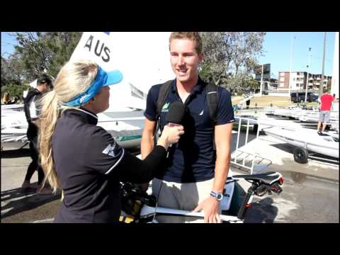 Sailing World Cup Melbourne: Luke Elliott