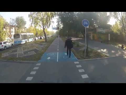 Cycling on Timiryazev st., 2017 October