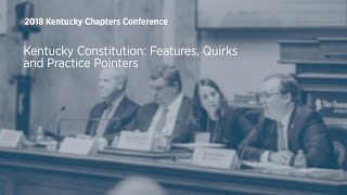 Click to play: Kentucky Constitution: Features, Quirks, and Practice Pointers