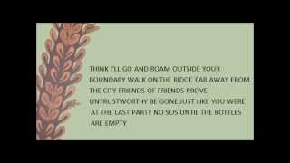 THE STORY SO FAR ROAM LYRICS