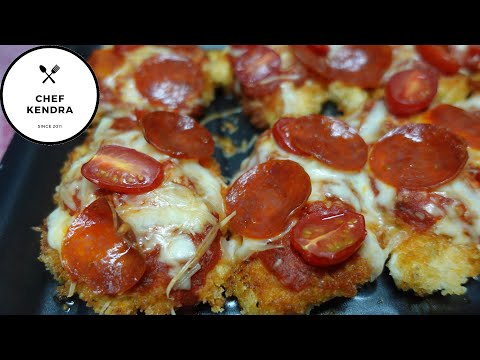 CHICKEN PARMESAN PIZZA / SO EASY / DELICIOUS