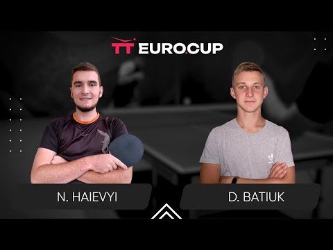19:40 Nazarii Haievyi - Dmytro Batiuk  27.11.2023 TT Euro.Cup Ukraine Master.. TABLE 3