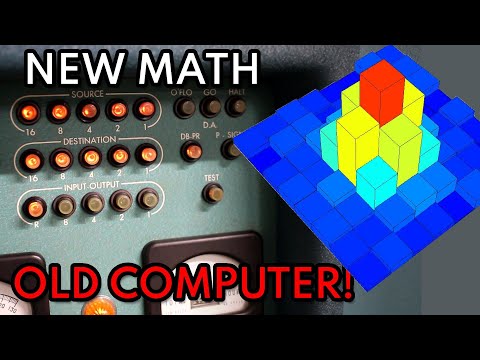 CERN Topoclustering on the Bendix G-15!