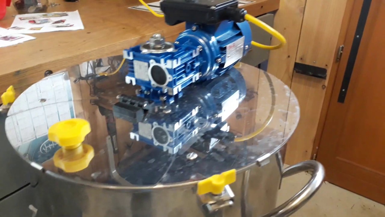 Cuve de brassage motorisée 50 litres