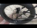 2 4KW Elite Coaxial Mid Drive Fat Bike By Cyclone