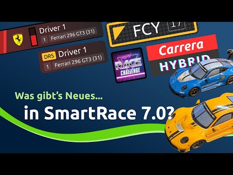 DRS, Race Screen Gallery & Carrera Hybrid - SmartRace 7.0