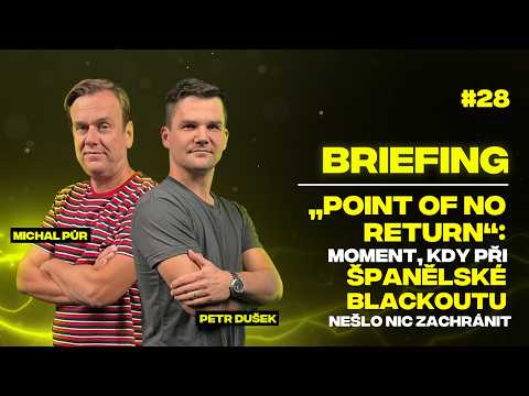 Point of No Return: Proč při španělském blackoutu nešlo nic zachránit