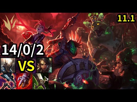 Pantheon Jungle vs Nidalee - EUW Master | Patch 11.1