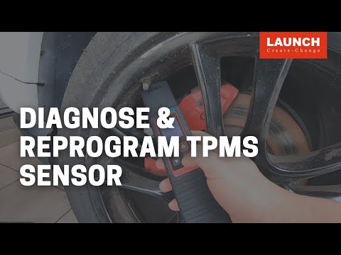 X-431 TSGUN | Diagnose & reprogram TPMS sensors | LAUNCH