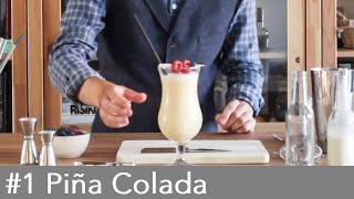 Piña Colada selber machen (Cocktail Tutorial) DRINK UP.  #1