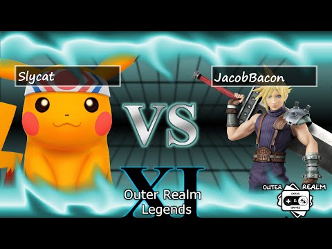 ORLXI - JacobBacon (Cloud, Falcon) vs. Slycat (Pikachu) - POOLS - Smash 4 - Wii U