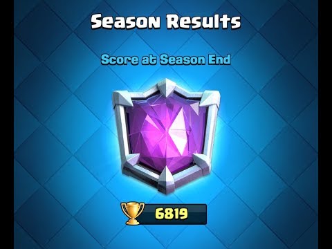 Clash Royale | Xbow 2.9 Top 200 Ladder Finish | 6700 - 6800+ Gameplay