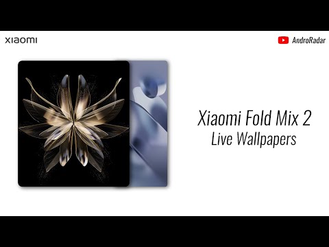 Xiaomi Fold Mix 2 Live Wallpapers - @backupchannel0909