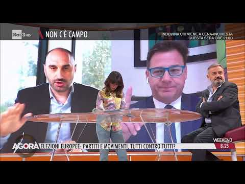 Michele Gubitosa ospite a Agorà Weekend - Rai 3 - 7/4/24