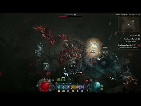 [4k] Diablo IV - No Commentary - Necromancer - Tier IV Torment -  Lv 65 - PT18