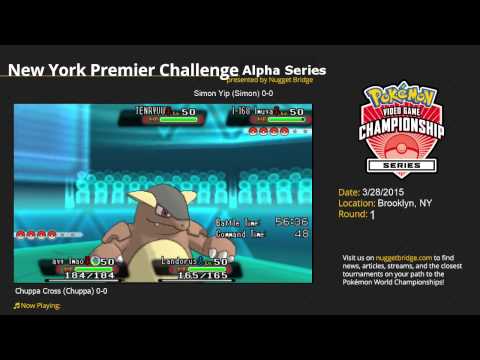 Pokemon VGC 2015 Premier Challenge Brooklyn, NY 3/28/2015 Round 1 Chuppa vs Simon