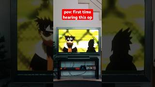first time hearing OP 5 #naruto #weeb #anime #animecomic #manga
