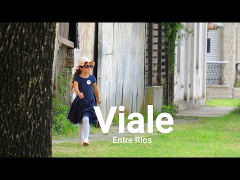 El pueblo de las camionetas viejas y las casas bonitas. Viale. Entre Ríos. 4K
