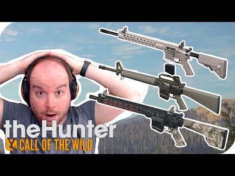 AR Waffen DLC Preview! AR-10 und AR-15 im Test!  | theHunter Call of the Wild | PantoffelPlays