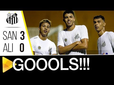 Santos 3 x 0 Aliança | GOLS | Copa SP (05/01/18)