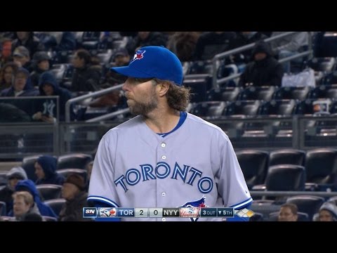 TOR@NYY: Dickey allows only one run against Yankees