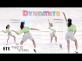 PRACTICE BTS Dynamite Dance Tutorial SLOWED MIRRORED
