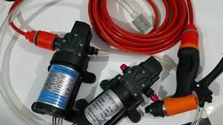 AC Split Outer Inner Wash With High Pressure Pump | 12v 80w Spray Pressure Pump