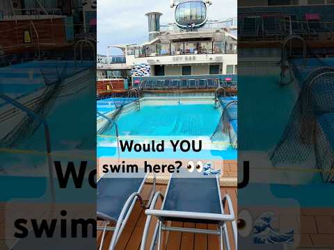 Thumbnail for Cruise Ship Pool in Heavy Swells 🌊 | Ovation of the Seas
