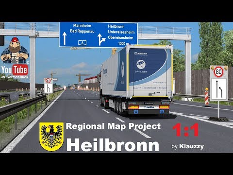 [ETS2 v1.32] RMP: Heilbronn Map 1:1 v1.0.5
