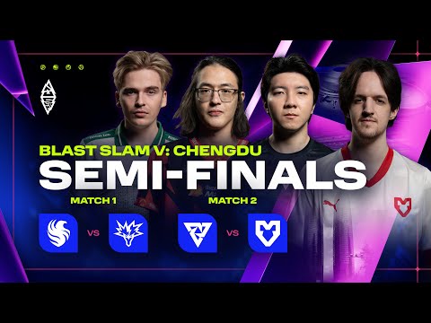 BLAST Slam V: Chengdu, Semi-Finals - Team Falcons vs Yandex, Tundra Esports vs MOUZ - Dota 2 LIVE