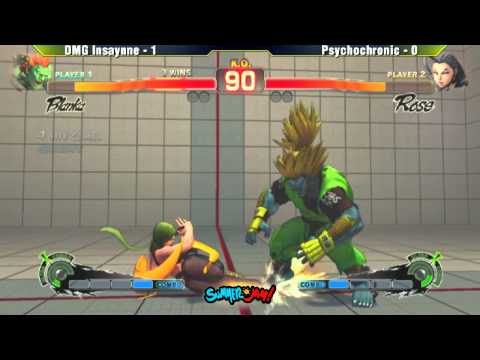 DMG Insaynne vs Psychochronic SSF4AE Singles - GVN Summer Jam 5