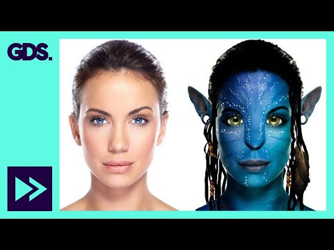 Na vi Avatar photo transformation in Adobe Photoshop