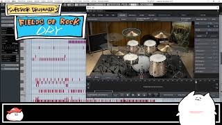 【ドラム音源レビュー!!!】FIELDS OF ROCK/POP PUNKでデモ曲を作成してみました