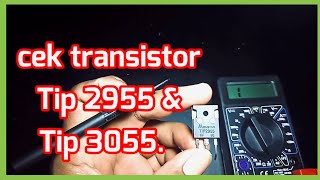 Download lagu Cara mengukur Tr 2955 dan 3055_ Cek transistor rusak atau tidak dengan multitester digital mp3