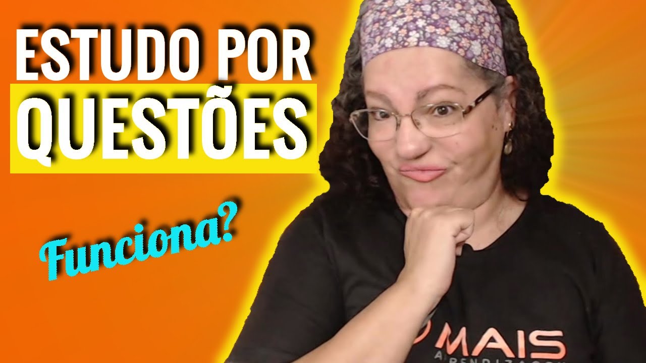 Estudo por questões: como fazer? (ou não...)