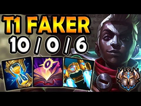 T1 Faker EKKO MID vs VIKTOR - Ranked Korea Patch 10.25 ✅